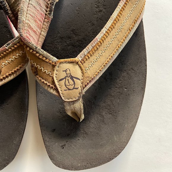 Original Penguin Men’s Sandals Sz: 9 - Picture 2 of 7